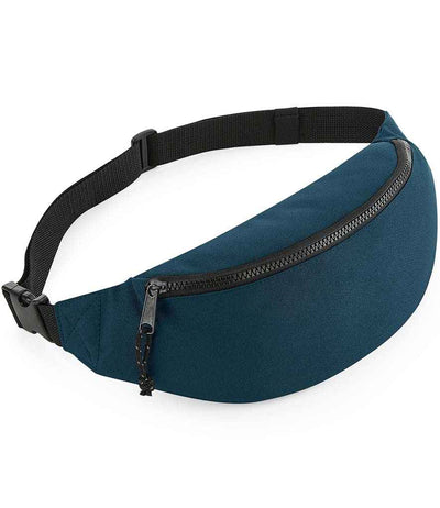 BagBase Recycled Belt Bag - Petrol