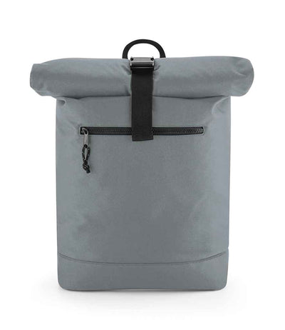 BagBase Recycled Roll-Top Backpack - Pure Grey