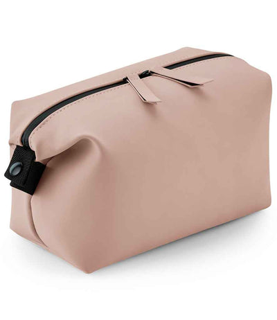 BagBase Matte PU Accessory Pouch - Nude Pink