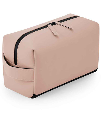 BagBase Matte PU Toiletry/Accessory Case - Nude Pink