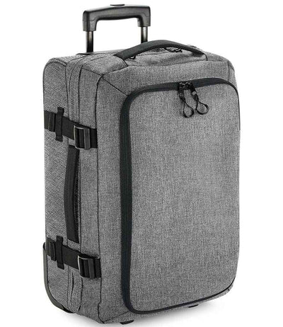 BagBase Escape Carry-On Wheelie Bag - Grey Marl