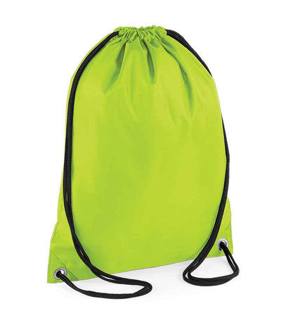 BagBase Budget Gymsac - Lime Green