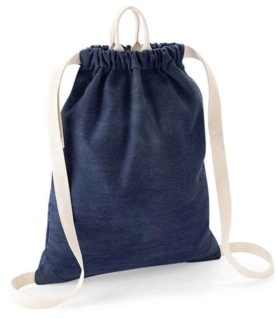 BagBase Denim Gymsac - Denim Blue