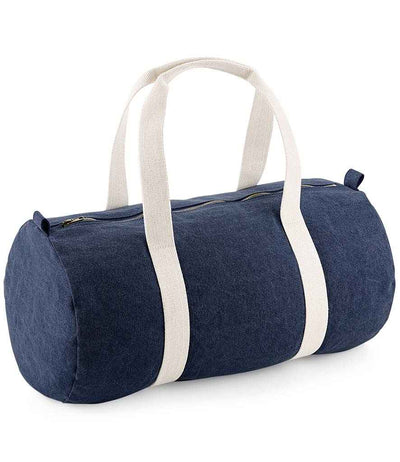 BagBase Denim Barrel Bag - Denim Blue