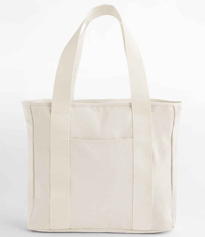 BagBase Edit Canvas Tote Bag - Natural/Natural