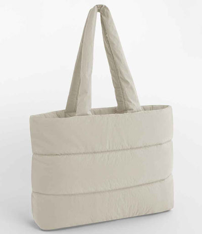 BagBase Quilted Tote Bag - Natural Stone