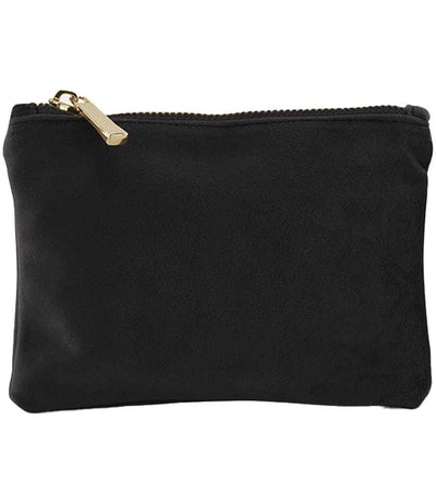 BagBase Velvet Accessory Pouch - Black Onyx
