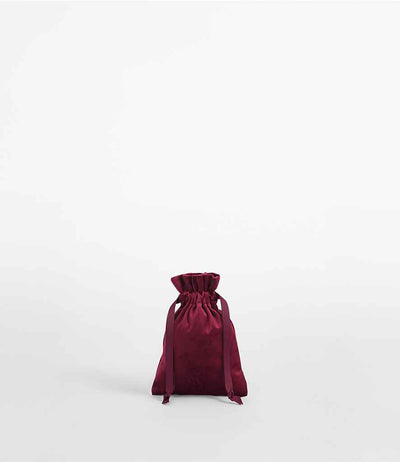 BagBase Velvet Gift Bag - Ruby Red