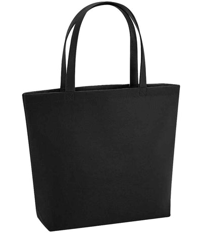 BagBase Felt Shopper - Black