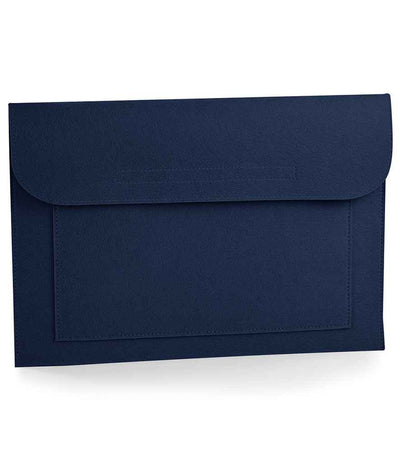BagBase Felt Laptop/Document Slip - Navy