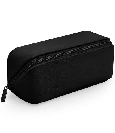 BagBase Boutique Open Flat Mini Accessory Case - Black/Black