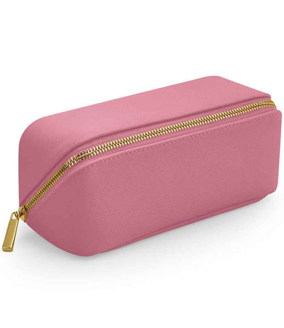 BagBase Boutique Open Flat Mini Accessory Case - Dusky Pink