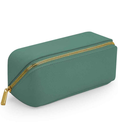 BagBase Boutique Open Flat Mini Accessory Case - Sage Green