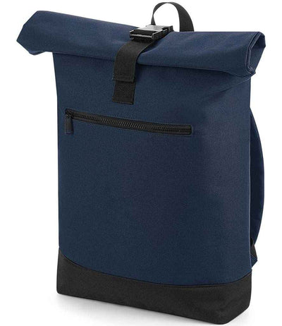 BagBase Roll-Top Backpack - French Navy