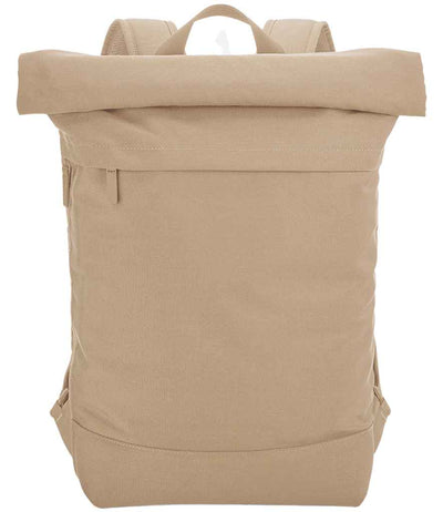 BagBase Simplicity Roll-Top Backpack - Hazelnut