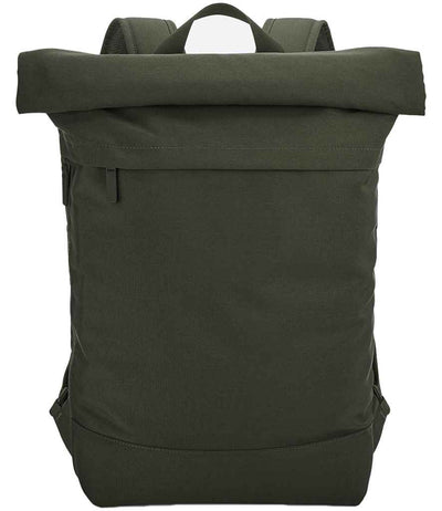 BagBase Simplicity Roll-Top Backpack - Pine Green
