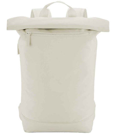 BagBase Simplicity Roll-Top Backpack Lite - Beige
