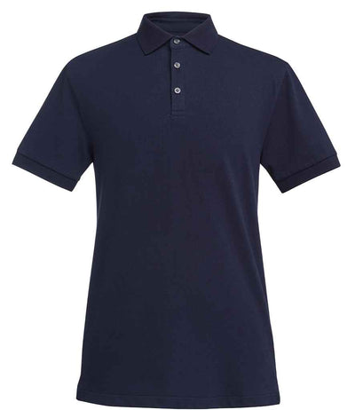 Brook Taverner Hampton Premium Cotton Polo Shirt - Navy