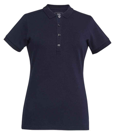 Brook Taverner Ladies Arlington Premium Cotton Polo Shirt - Navy