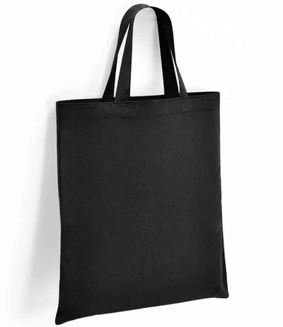 Brand Lab Cotton Short Handle Shopper - Black