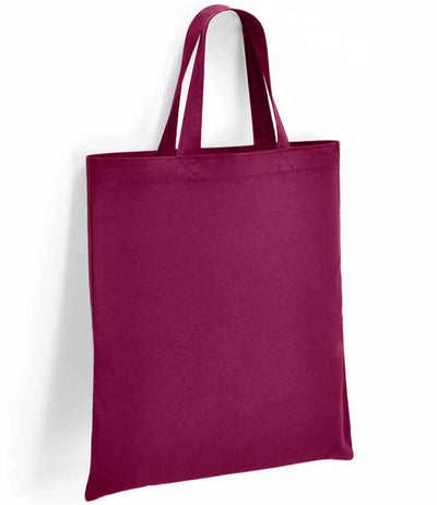 Brand Lab Cotton Short Handle Shopper - Burgundy