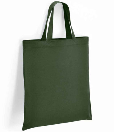 Brand Lab Cotton Short Handle Shopper - Forest Green