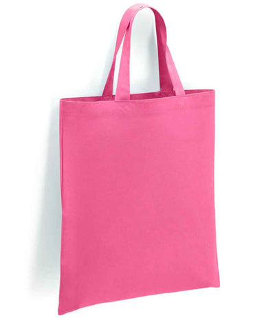 Brand Lab Cotton Short Handle Shopper - Fuchsia