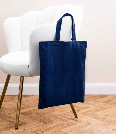 Brand Lab Cotton Short Handle Shopper - Navy