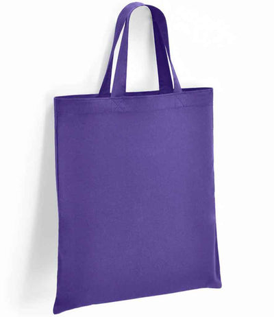 Brand Lab Cotton Short Handle Shopper - Purple