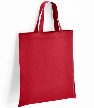 Brand Lab Cotton Short Handle Shopper - Red
