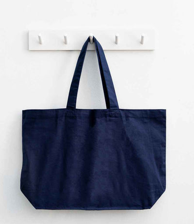 Brand Lab Oversized Tote Bag - Navy