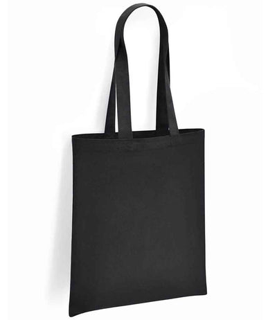 Brand Lab Organic Cotton Long Handle Shopper - Black