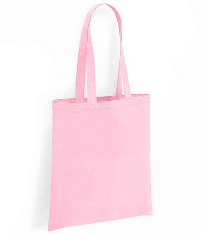 Brand Lab Organic Cotton Long Handle Shopper - Light Pink