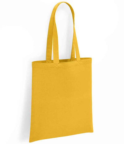 Brand Lab Organic Cotton Long Handle Shopper - Mustard