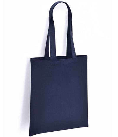 Brand Lab Organic Cotton Long Handle Shopper - Navy