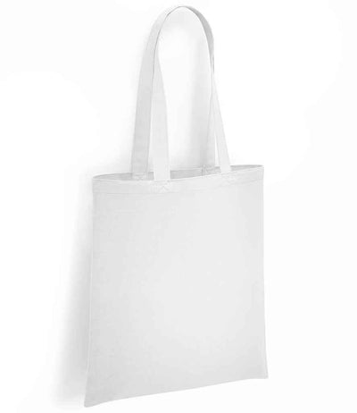 Brand Lab Organic Cotton Long Handle Shopper - White