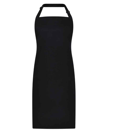 Brand Lab Adjustable Bib Apron - Black