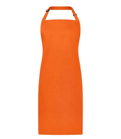 Brand Lab Adjustable Bib Apron - Orange