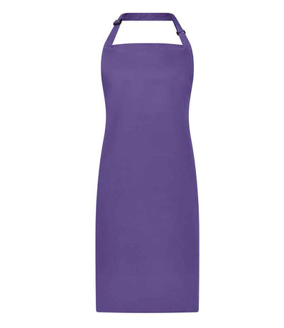 Brand Lab Adjustable Bib Apron - Purple