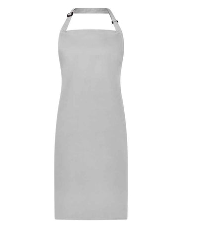 Brand Lab Adjustable Bib Apron - Silver