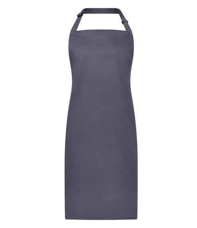 Brand Lab Adjustable Bib Apron - Steel