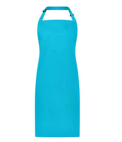 Brand Lab Adjustable Bib Apron - Turquoise Blue