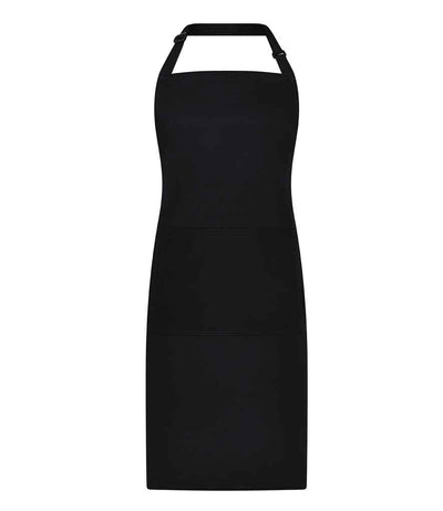 Brand Lab Adjustable Bib Pocket Apron - Black