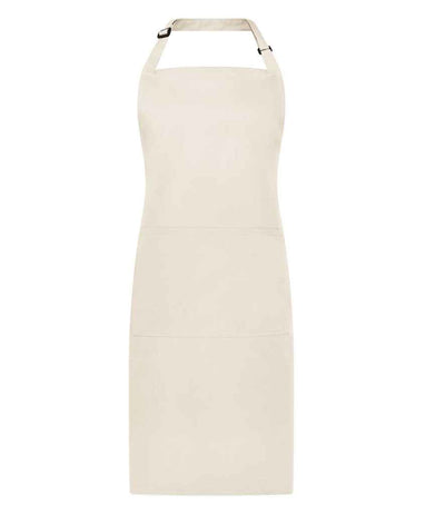 Brand Lab Adjustable Bib Pocket Apron - Natural