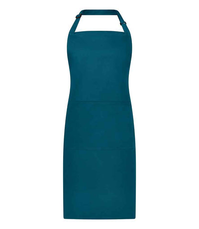Brand Lab Adjustable Bib Pocket Apron - Teal