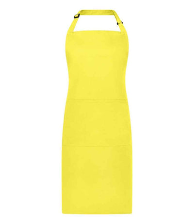 Brand Lab Adjustable Bib Pocket Apron - Yellow