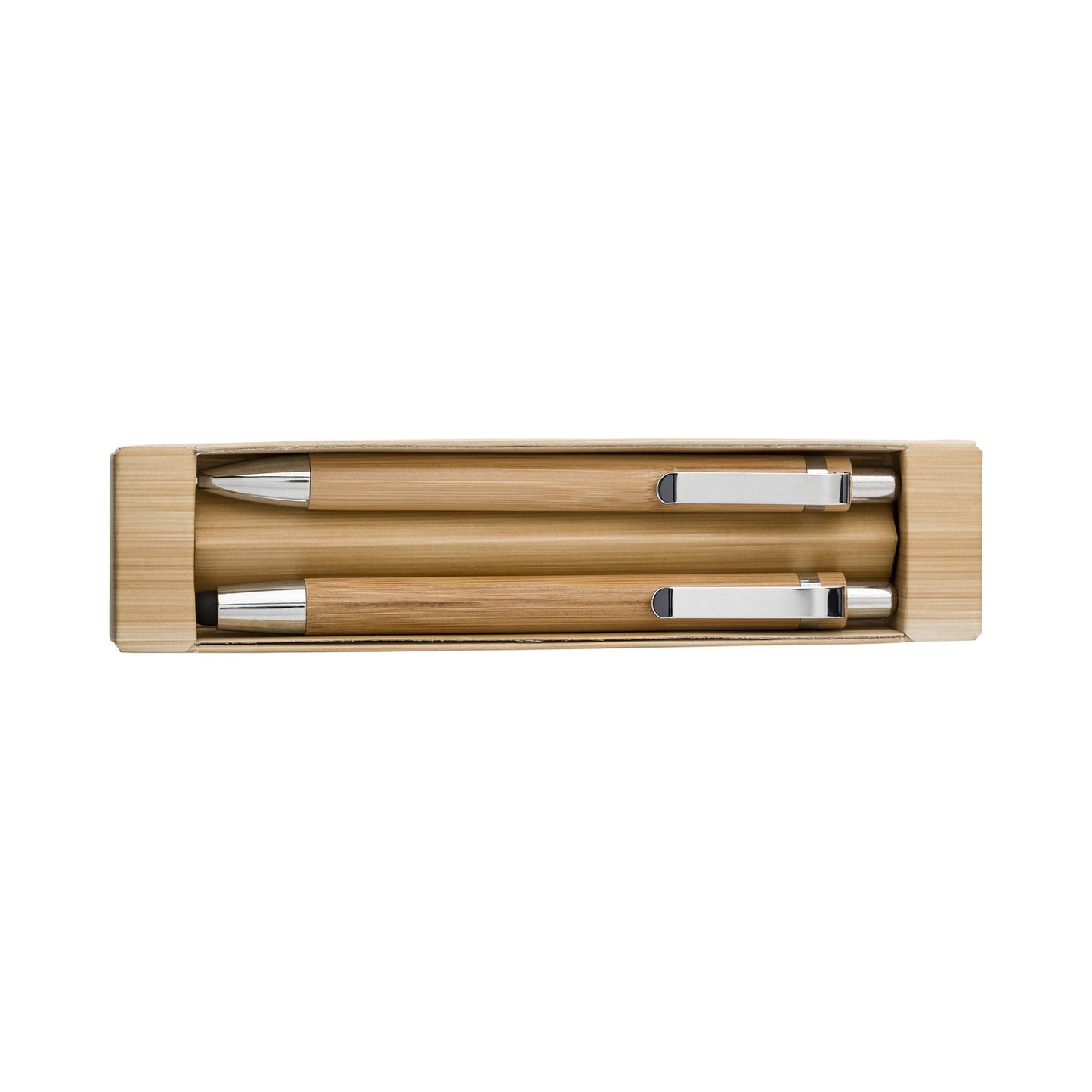 Bamboo pen & pencil set