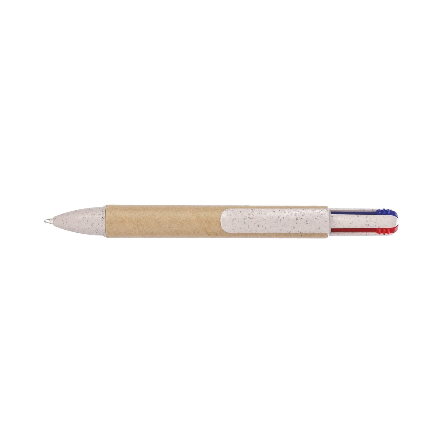 Recycled carton four-colour ballpen