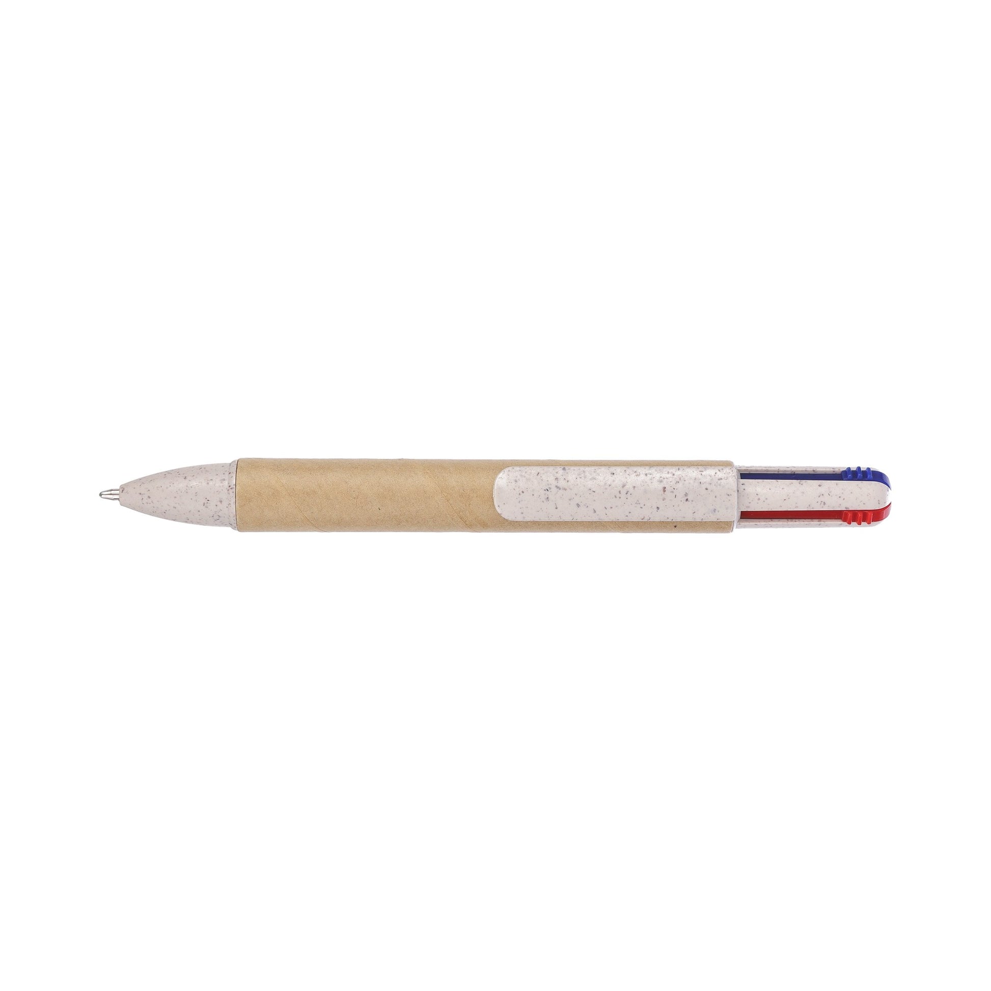 Recycled carton four-colour ballpen