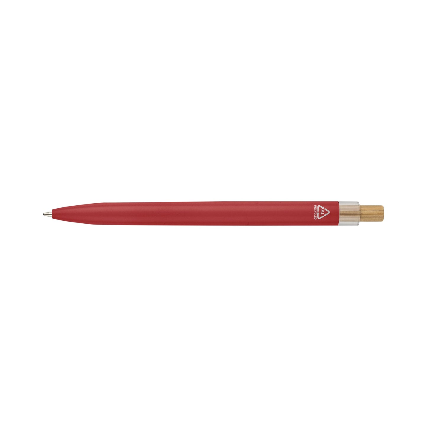 Recycled aluminium lacquered ballpen